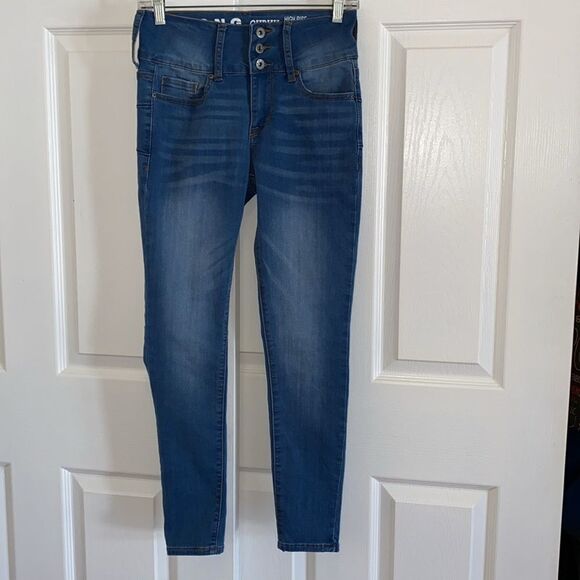 Curvy High Rise Skinny Ankle Jeans - Picture 5 of 6